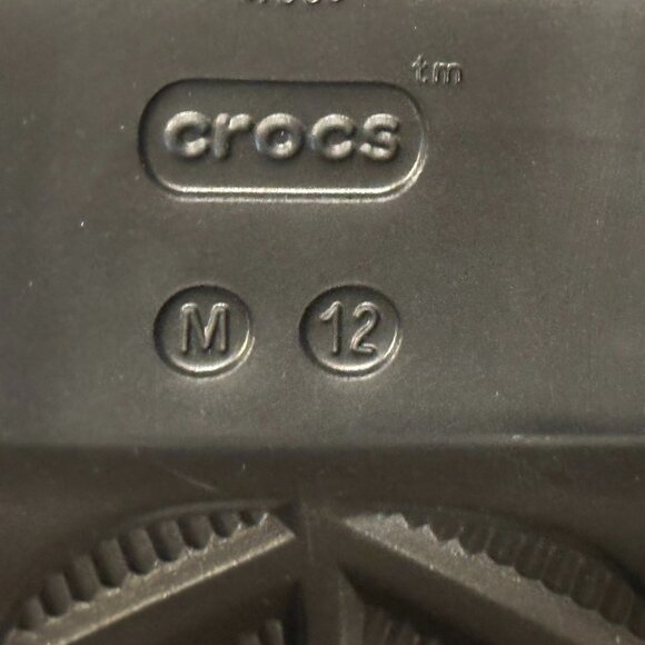 New CROCS SIREN STUDDED High Heel Light Weight Clog Black US Men's 12 F6 (E/P) - Picture 6 of 7